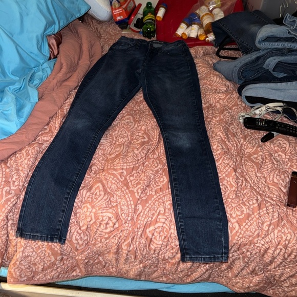 Universal Thread Dark Blue Denim Pants - Picture 4 of 4